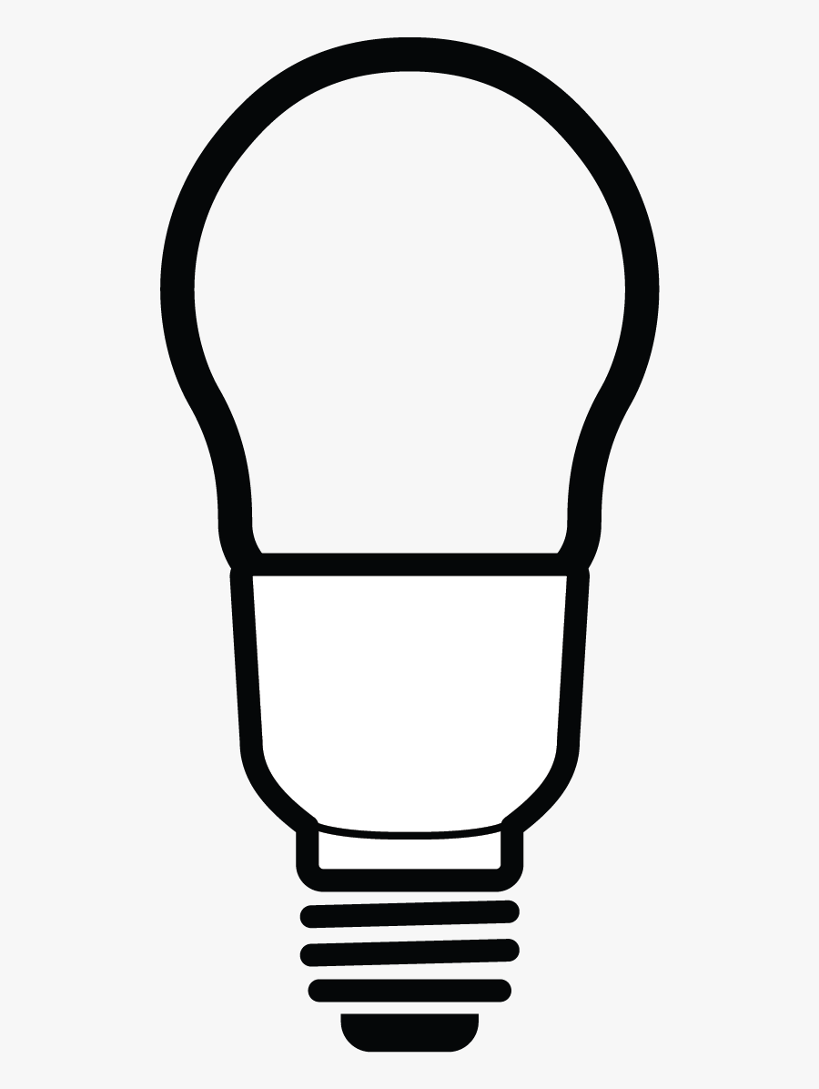 Compact Fluorescent Lamp, Transparent Clipart