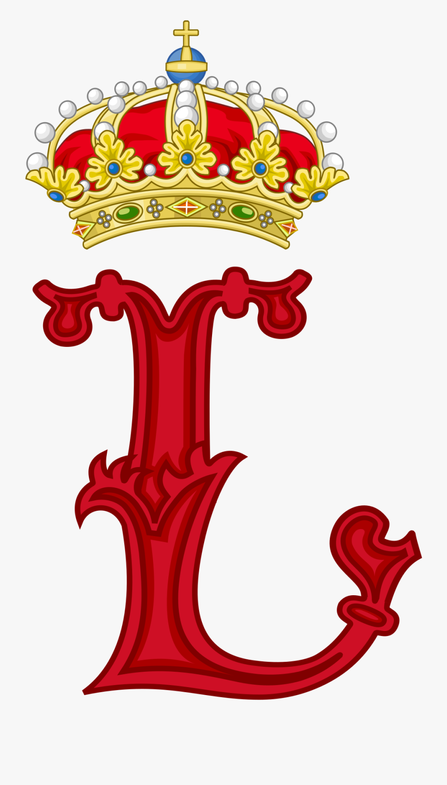 Spanish Crown, Transparent Clipart