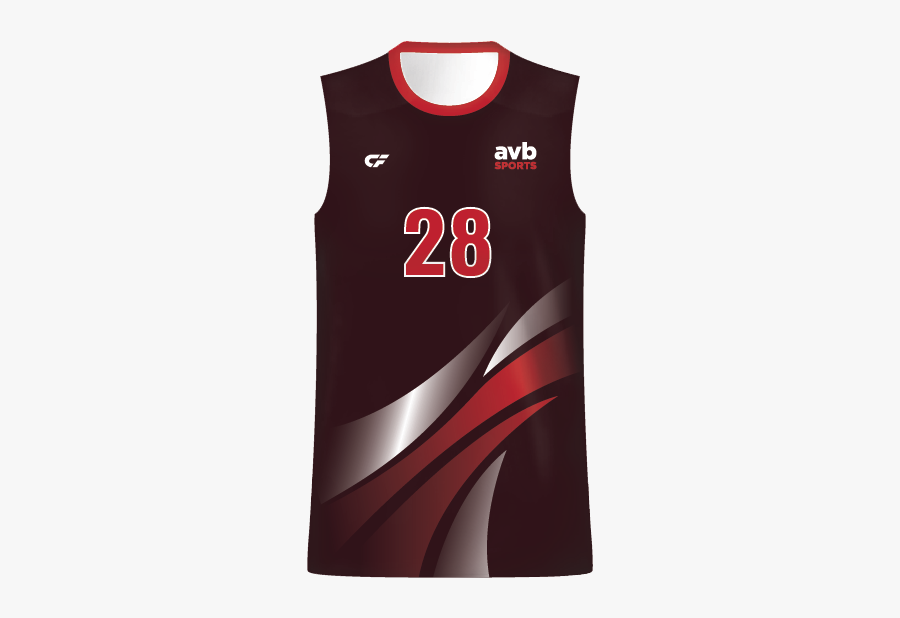 Volleyball Jersey Design Male, Transparent Clipart