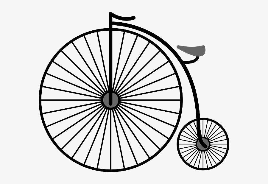 Big Ferris Wheel Transparent Background - Penny Farthing Clipart, Transparent Clipart