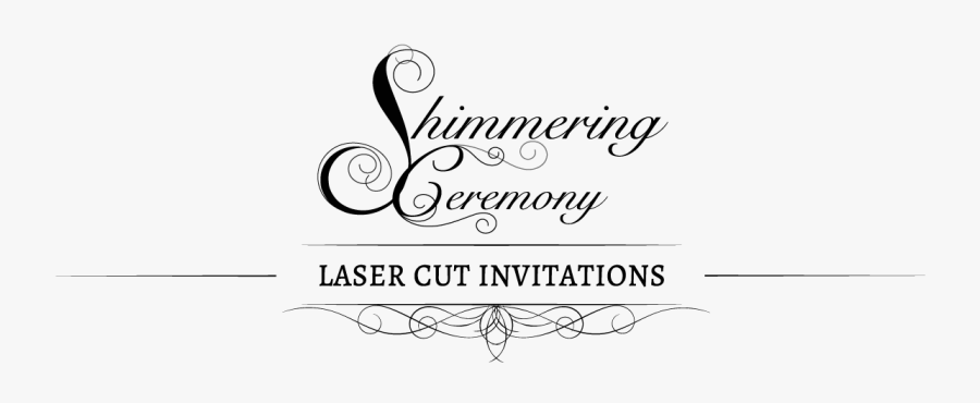 Shimmering Ceremony Logo - Calligraphy, Transparent Clipart