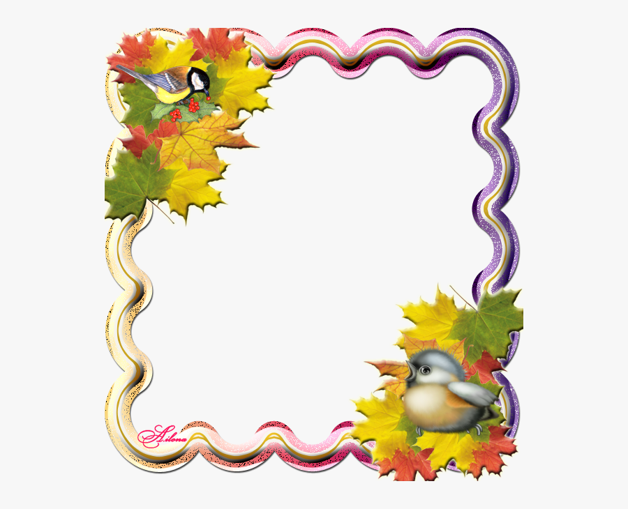 Рамка Птици Png, Transparent Clipart