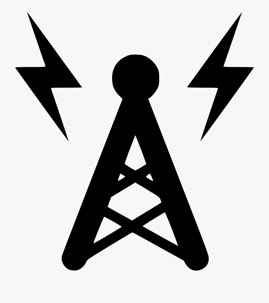 Antenna Charge Radio - Triangle, Transparent Clipart