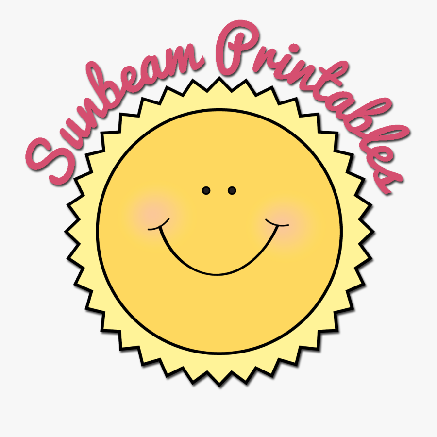 Sunbeam Printables Button - Sunbeam Lds, Transparent Clipart
