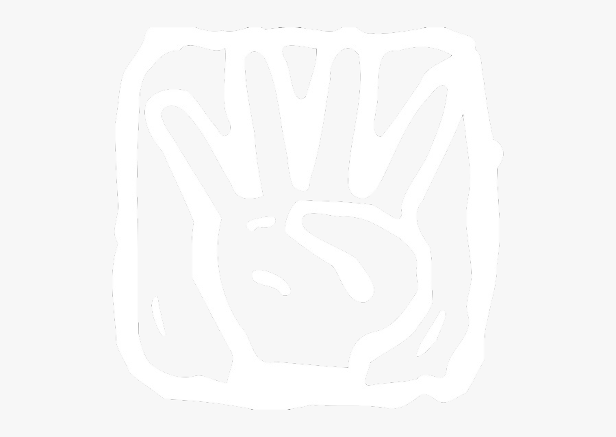 Four Fingers-cutout - Illustration, Transparent Clipart