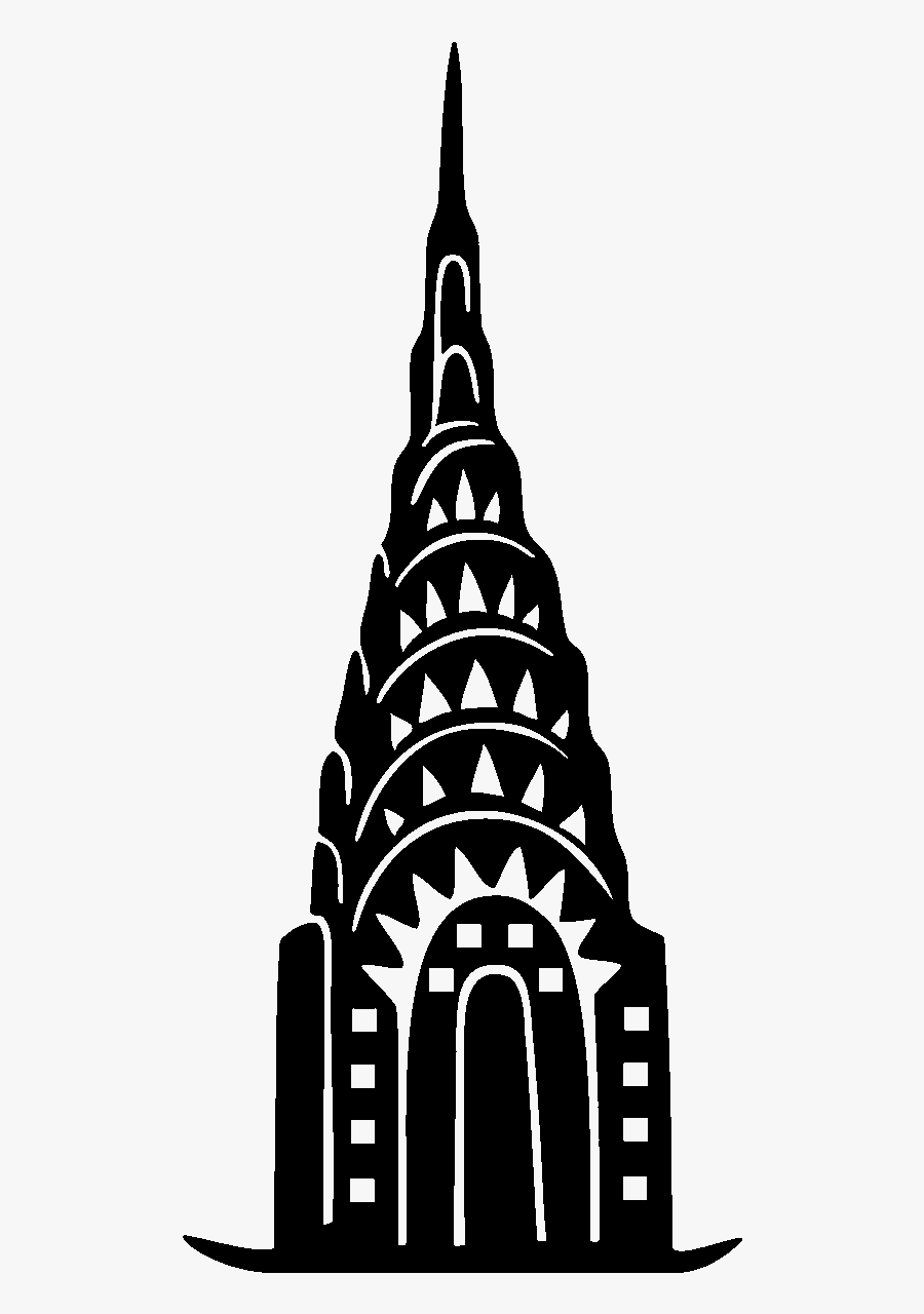 Wedding Invitation Chrysler Building Paper Embossing - Chrysler Building Png, Transparent Clipart
