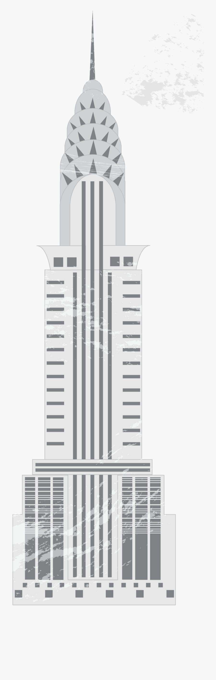 Chrysler Building-01, Transparent Clipart