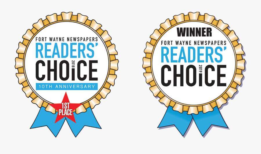 Fort Wayne Readers Choice 2018, Transparent Clipart
