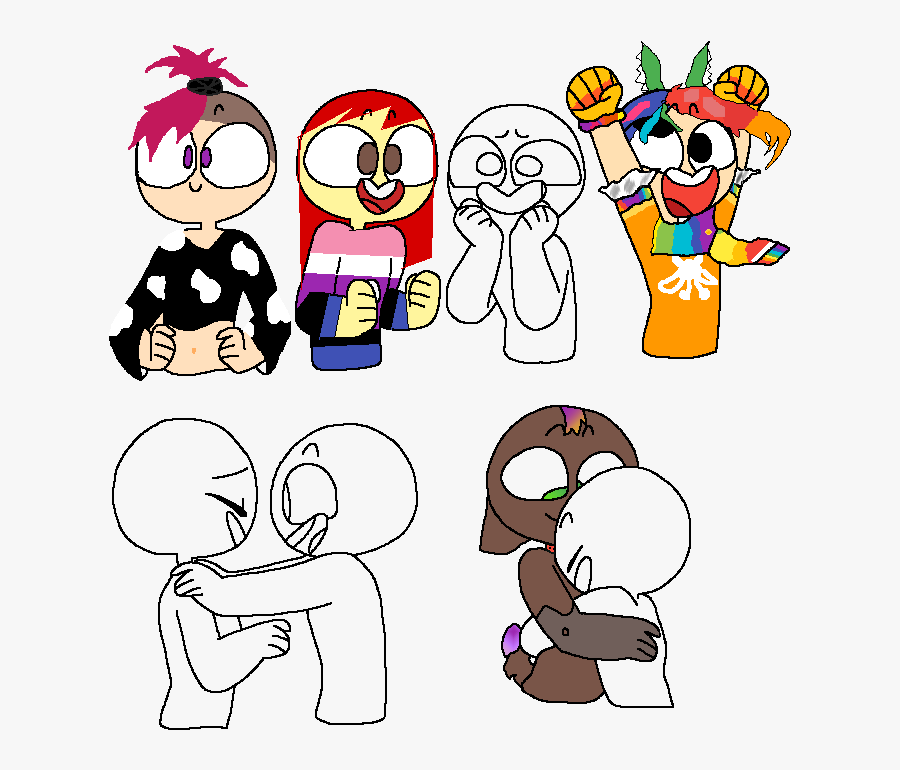 Ginjaninjaowo Warrior Cats As Humans, Transparent Clipart