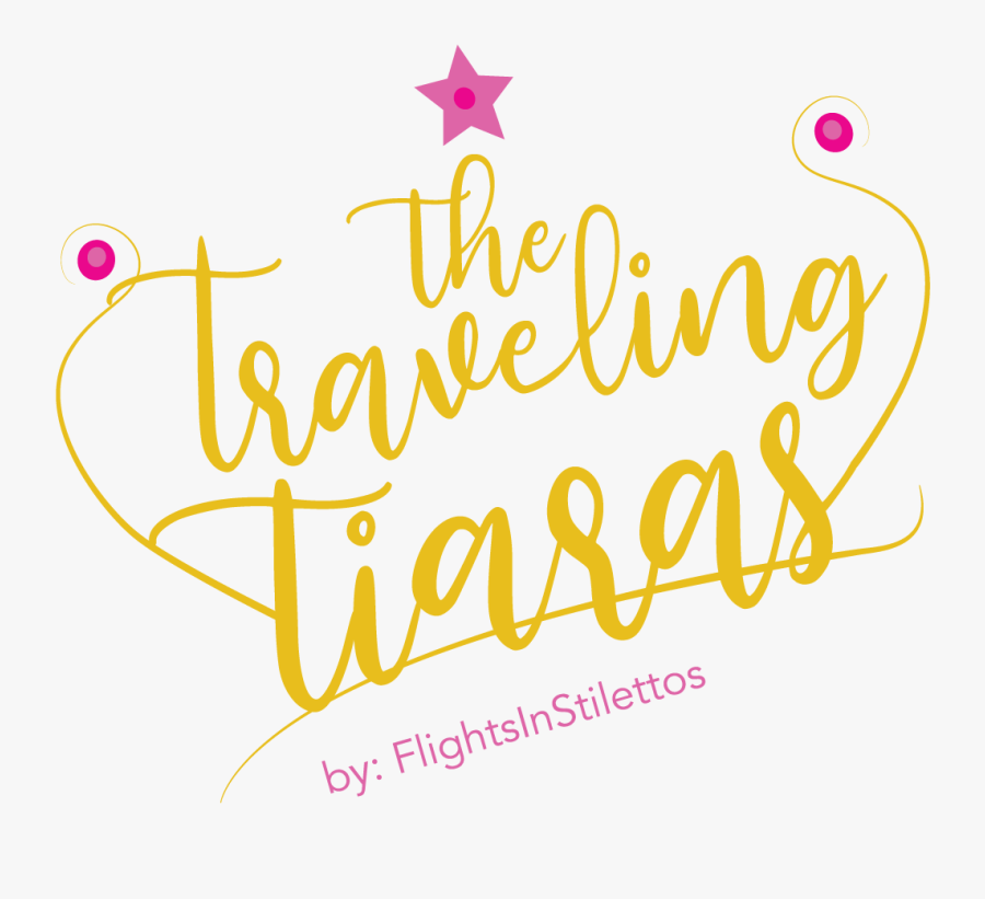 The Traveling Tiaras - Calligraphy, Transparent Clipart