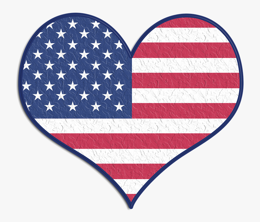 Us Flag, Transparent Clipart