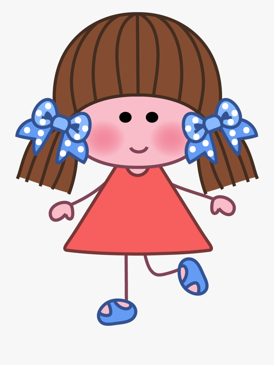 Dibujo De Una Nena, Transparent Clipart