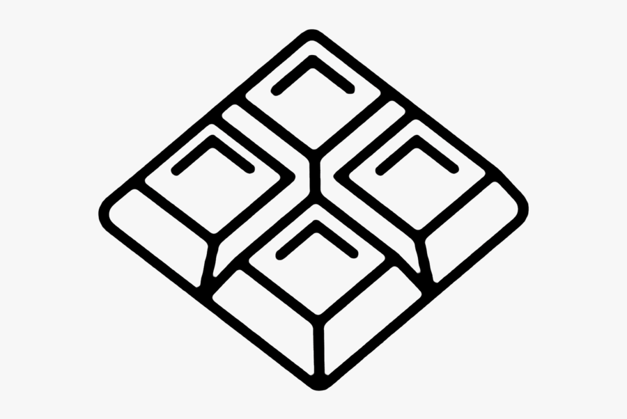 Hackhershey - Chocolate Vector Line, Transparent Clipart