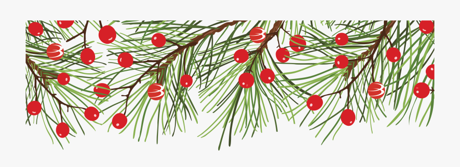 Bft Holiday 2019 Holly Header2 - Transparent Holiday Header, Transparent Clipart