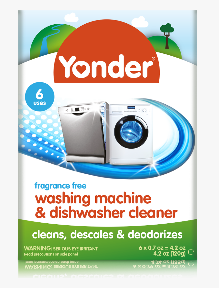 Yonder Washing Machine Cleaner - Ecozone Washing Machine And Dishwasher Cleaner, Transparent Clipart