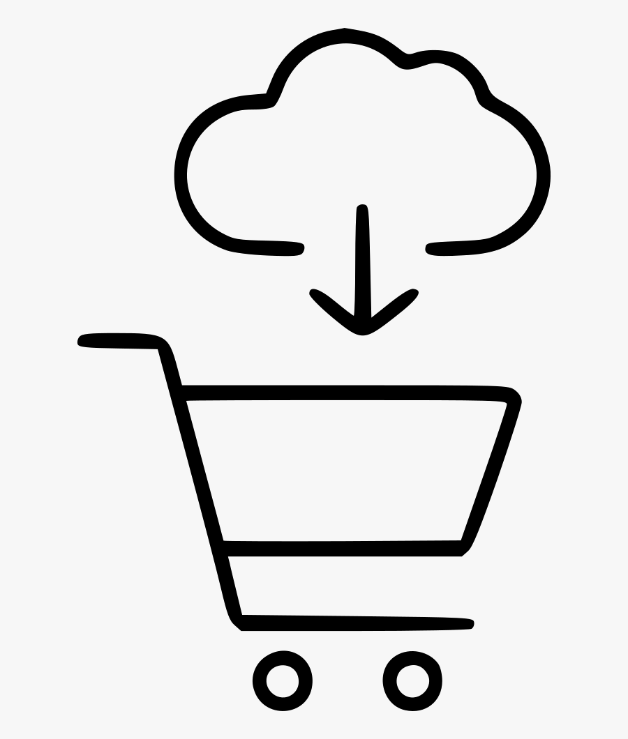 Online Shopping Download Commerce Basket Retail - Carrito De Compras Web Jpg, Transparent Clipart