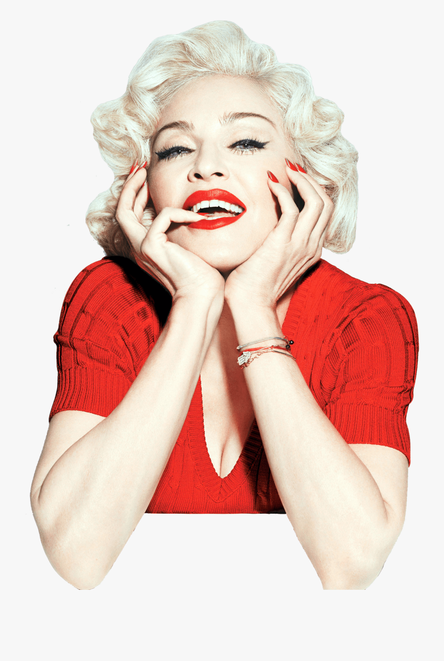 Madonna Red - Madonna Rebel Heart Clean, Transparent Clipart