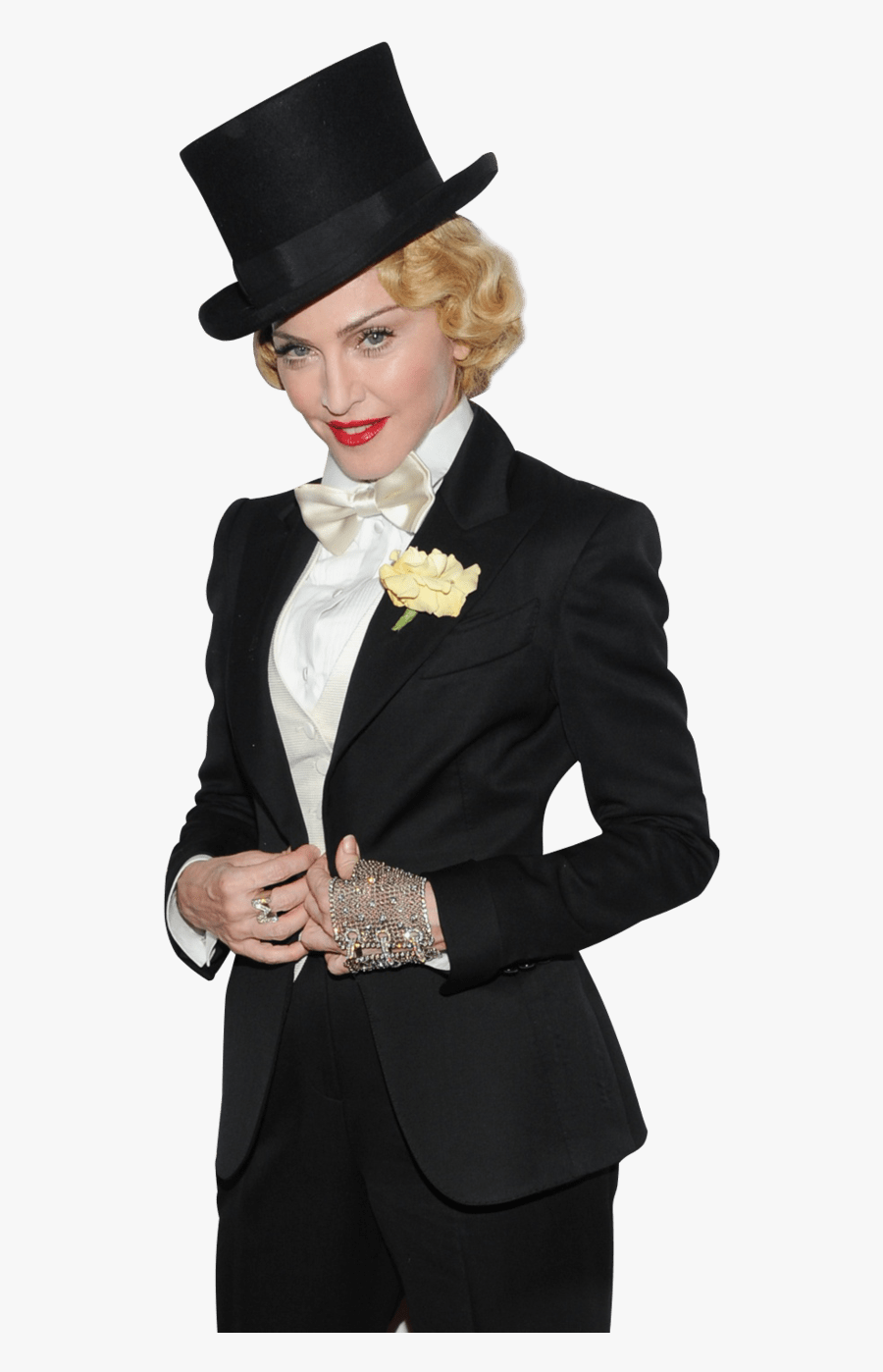 Madonna Top Hat - Madonna Png, Transparent Clipart