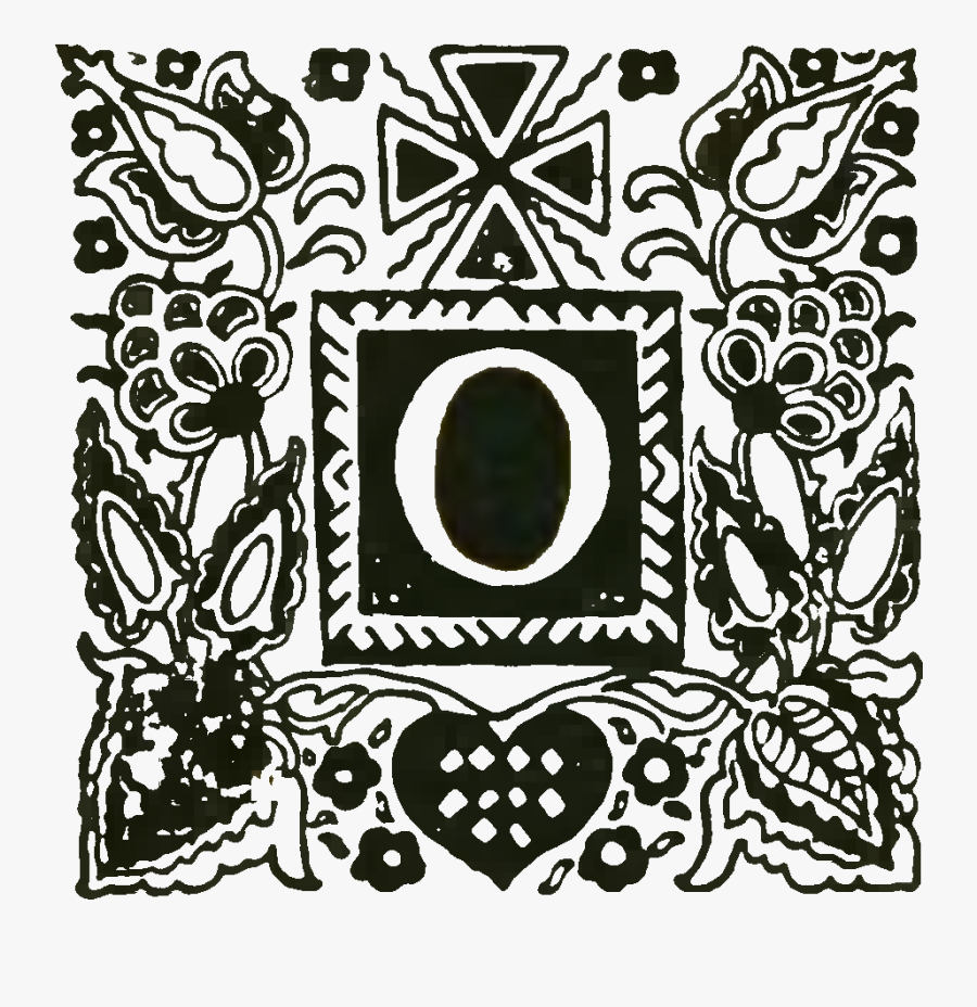 Madonna Busowiska Initial O - Illustration, Transparent Clipart