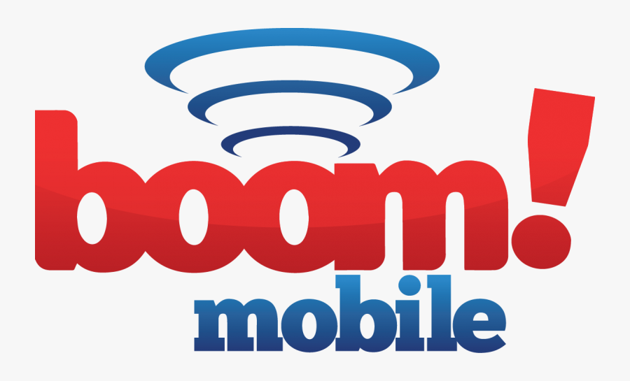 Boom Mobile Logo, Transparent Clipart