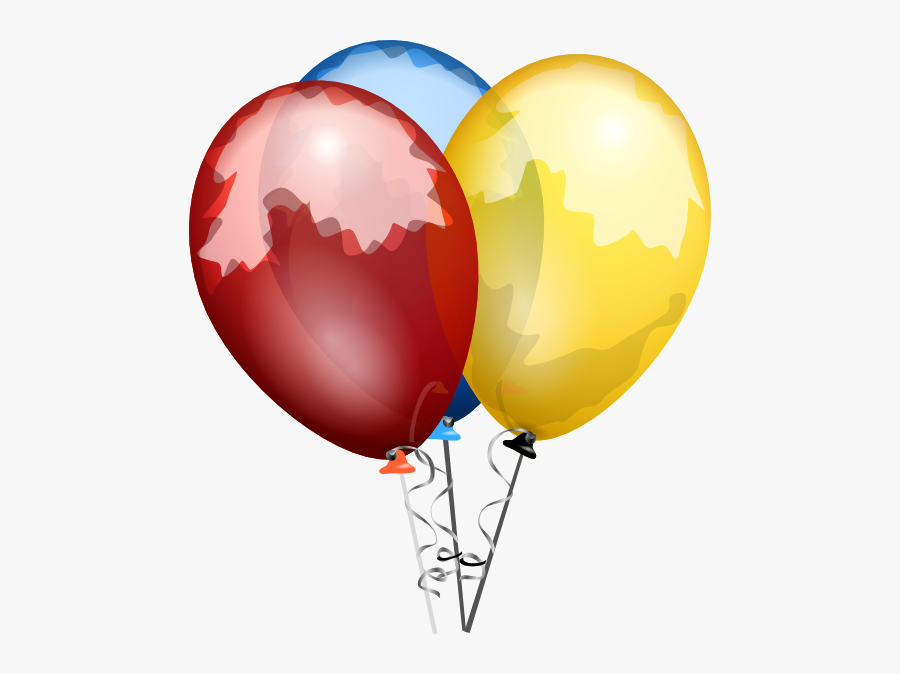 Transparent Te Amo Clipart - Birthday Balloons Pdf, Transparent Clipart