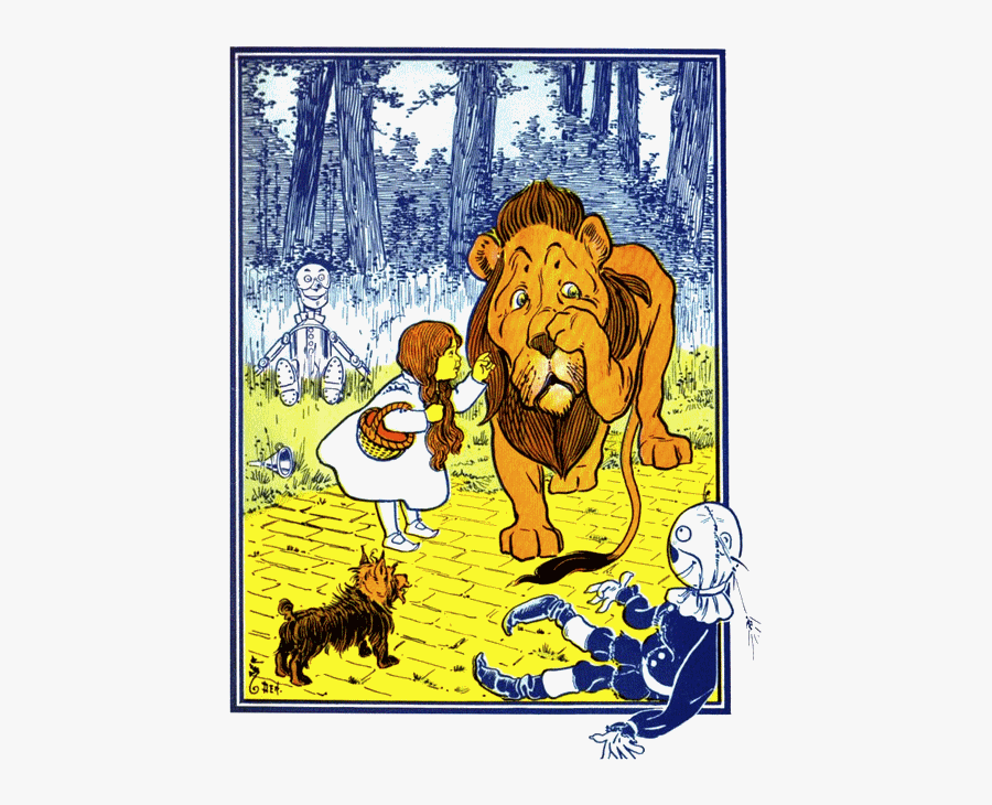 William Wallace Denslow Wizard Of Oz, Transparent Clipart