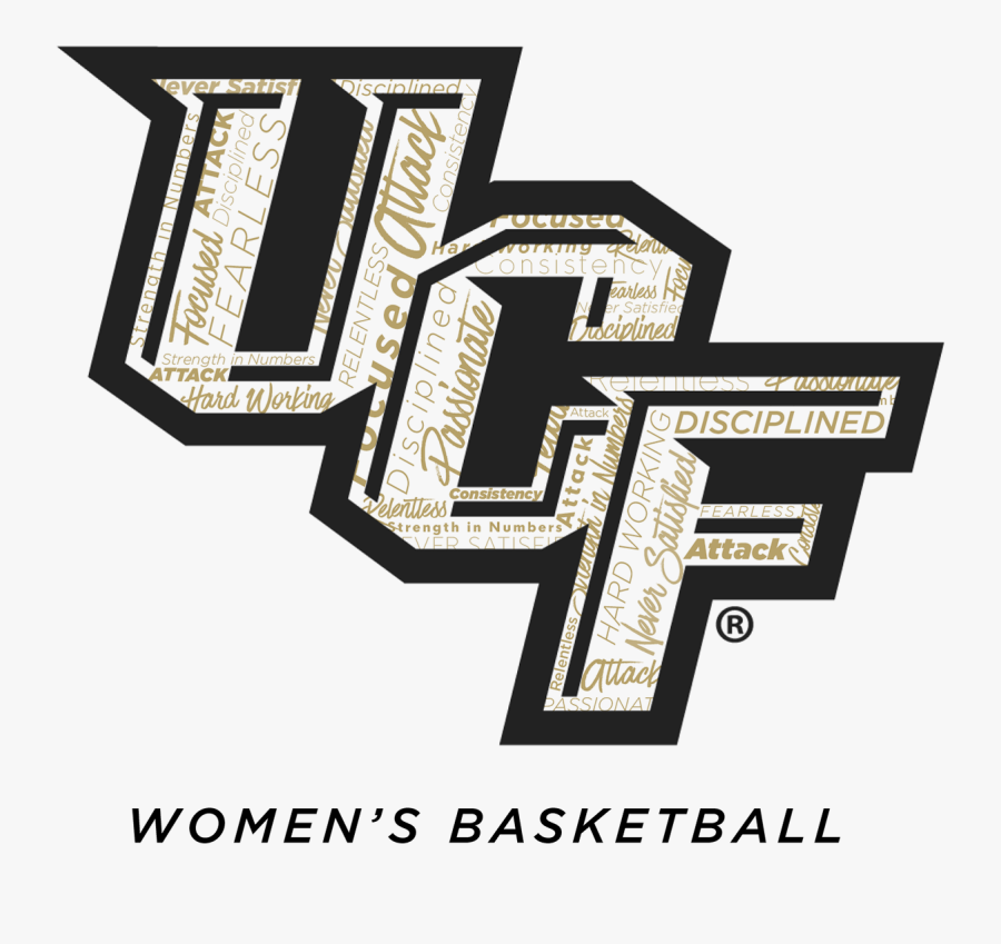 Ucf Logo Black And White, Transparent Clipart