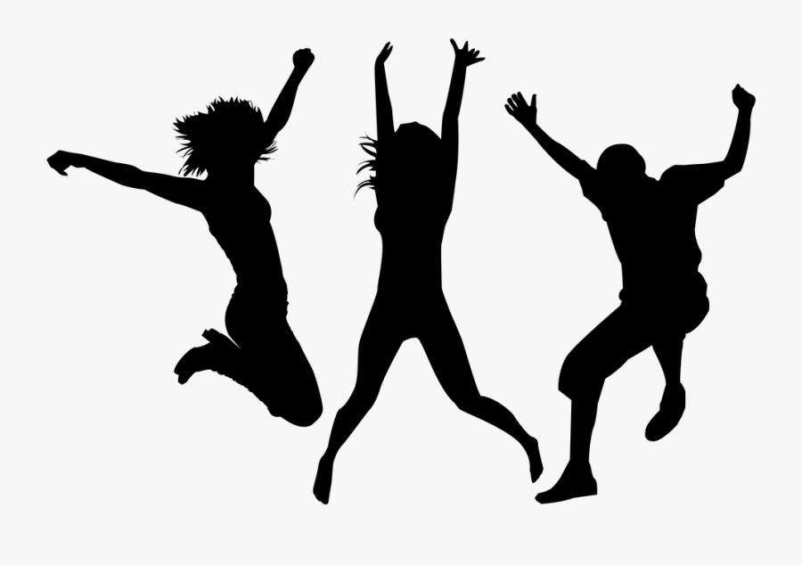 Person Sitting Silhouette 24, Buy Clip Art - People Celebrating Silhouette Png, Transparent Clipart
