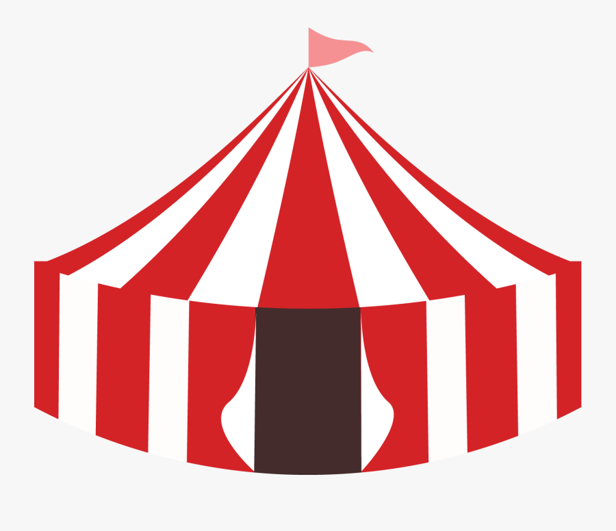 Circus Train Tent - Transparent Circus Tent Clipart, Transparent Clipart