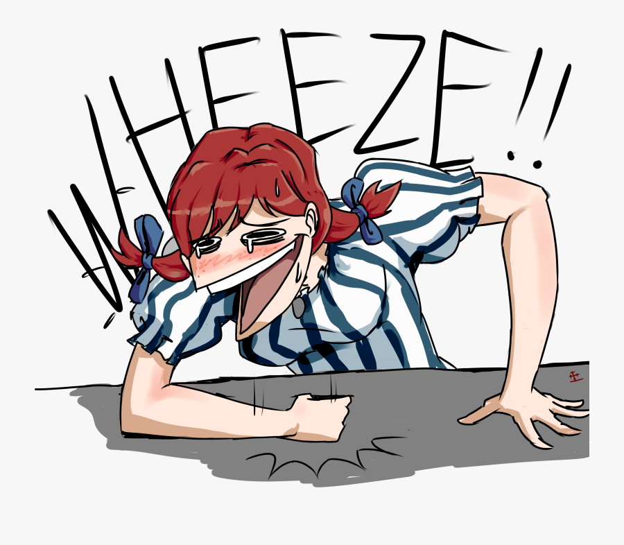 Clip Art Cartoon Fictional Character Fashion Accessory - Wendy's Smug, Transparent Clipart