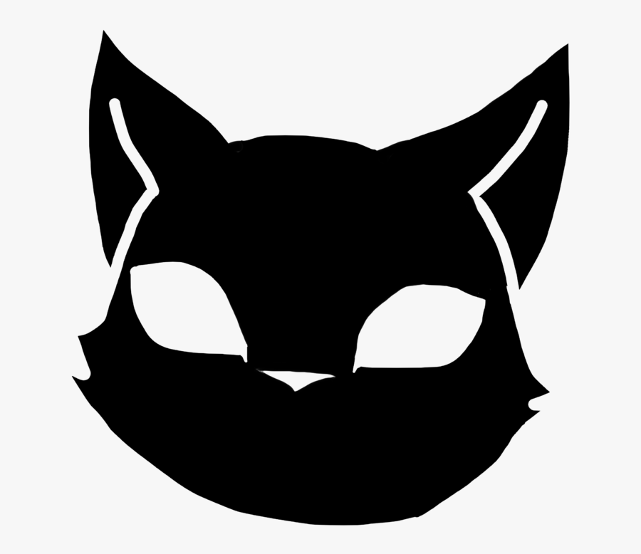 Black Catto - Cartoon, Transparent Clipart