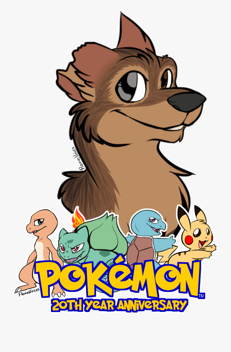 Happy 20th Pokemon, Transparent Clipart