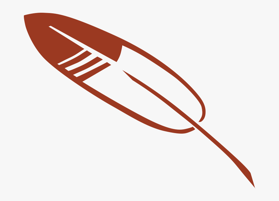 An Illustration Of A Feather, Transparent Clipart