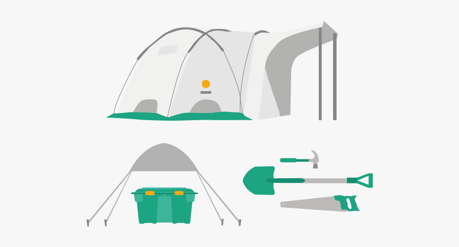 Tent, Transparent Clipart
