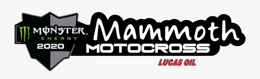 2020 Monster Energy Mammoth Motocross Presented By - Mammoth Motocross 2019 Logo, Transparent Clipart