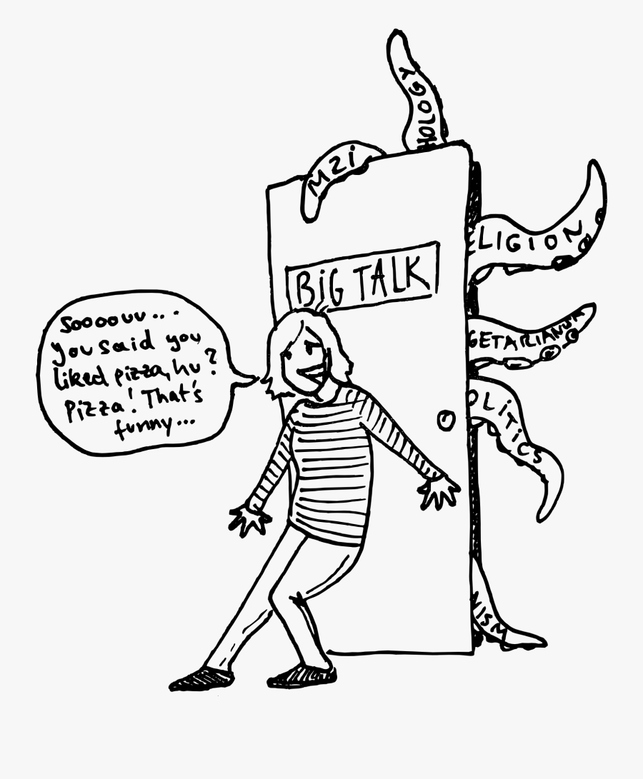 Bigtalk - Tickling Drawing, Transparent Clipart