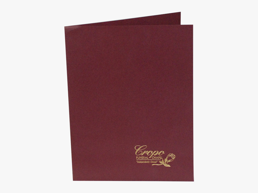 Custom Printed Folders In - Construction Paper, Transparent Clipart