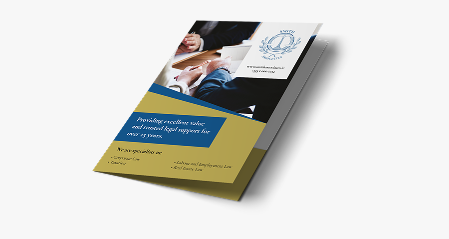 Picture Of A4 Presentation Folder Printing - Flyer, Transparent Clipart