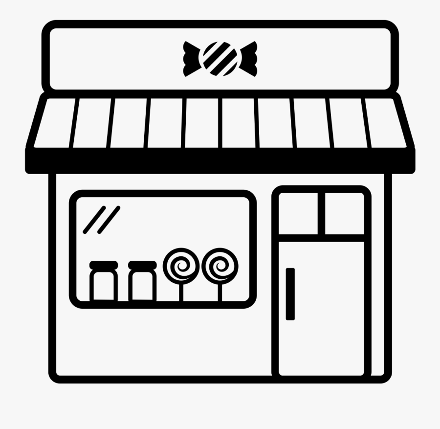 Candy Shop, Transparent Clipart