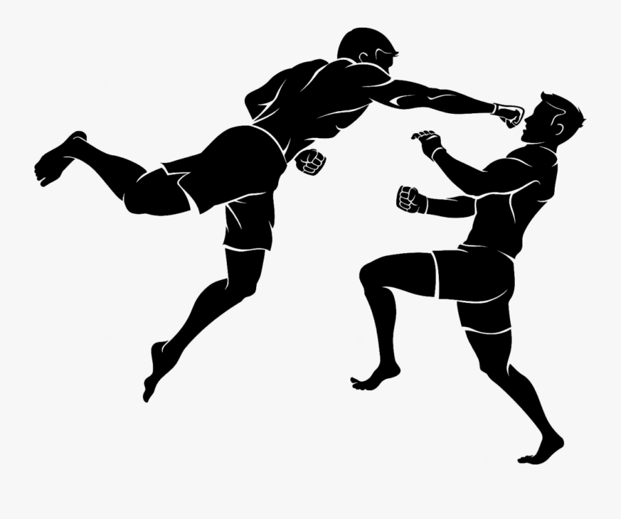 Superman Punch Silhouette Boxing - Superman Punch Png, Transparent Clipart