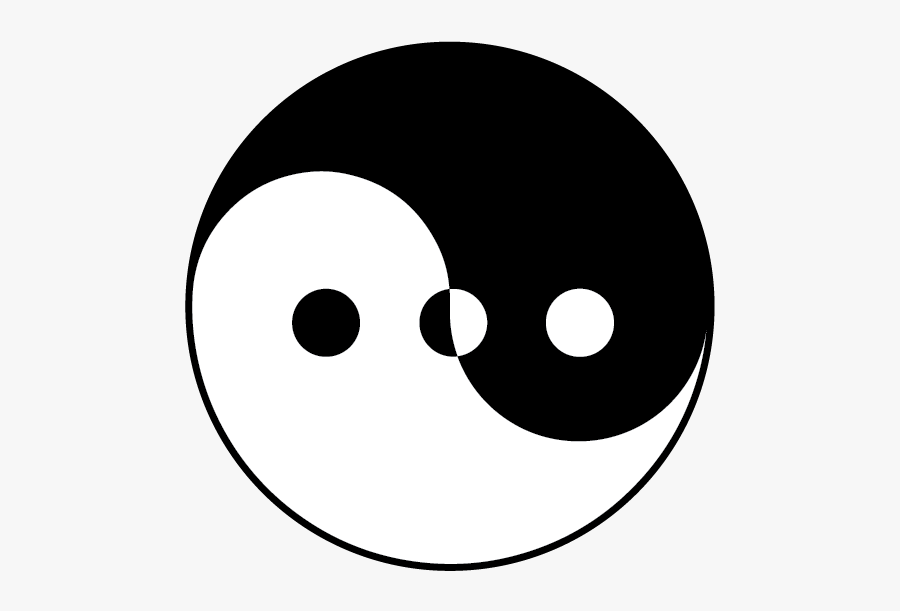 Yin And Yang, Transparent Clipart