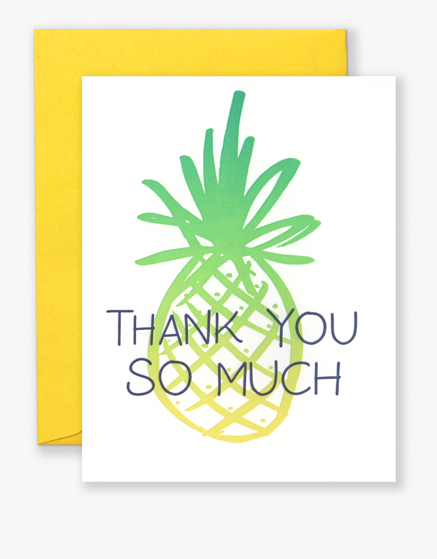 Thank You Card Clip Art, Transparent Clipart