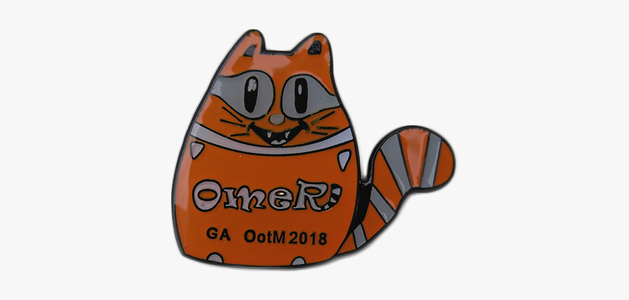 Orange Cat Clip Art, Transparent Clipart