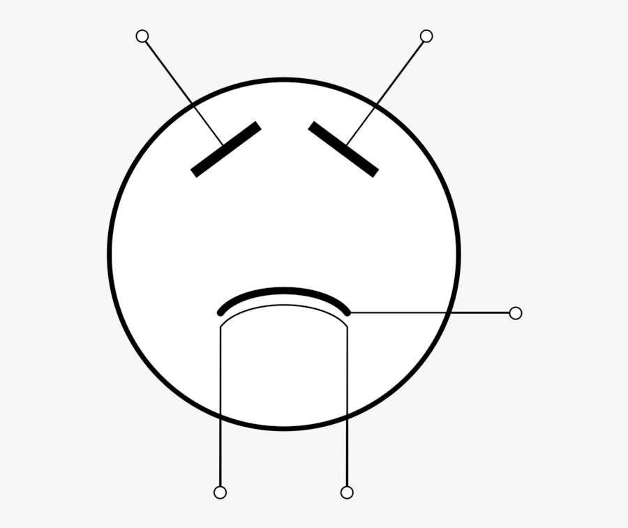Line Art,head,diagram - Circle, Transparent Clipart