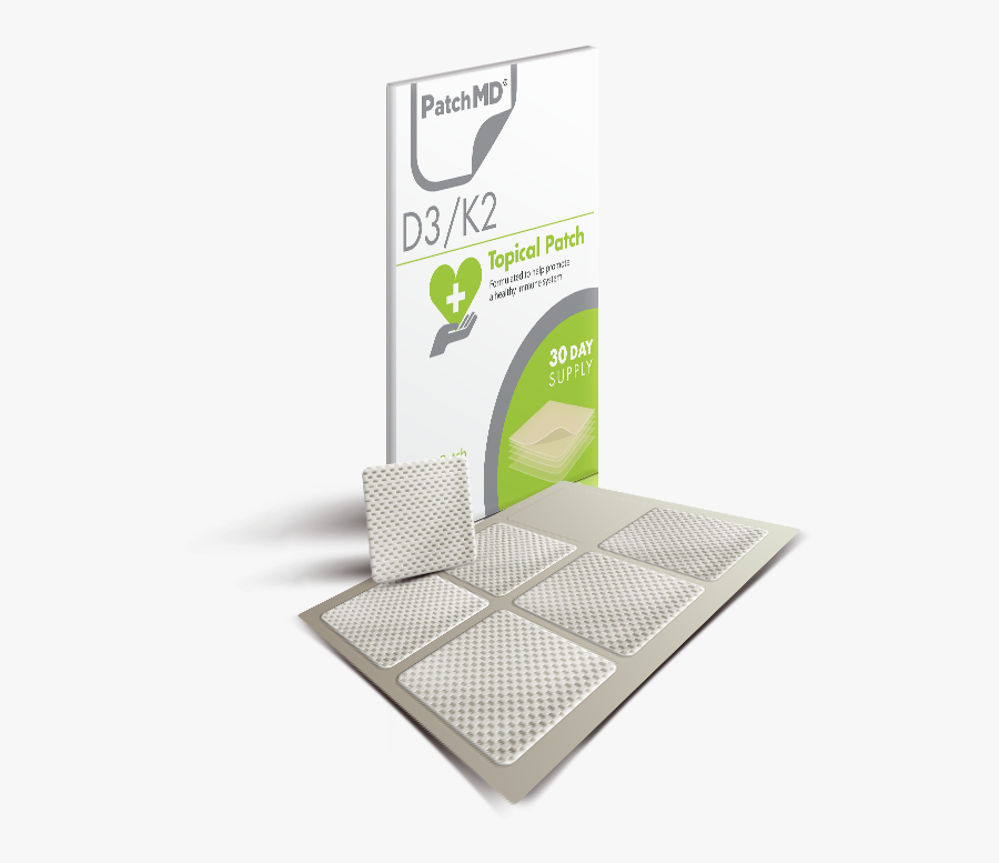 Patch Md Vitamin D, Transparent Clipart