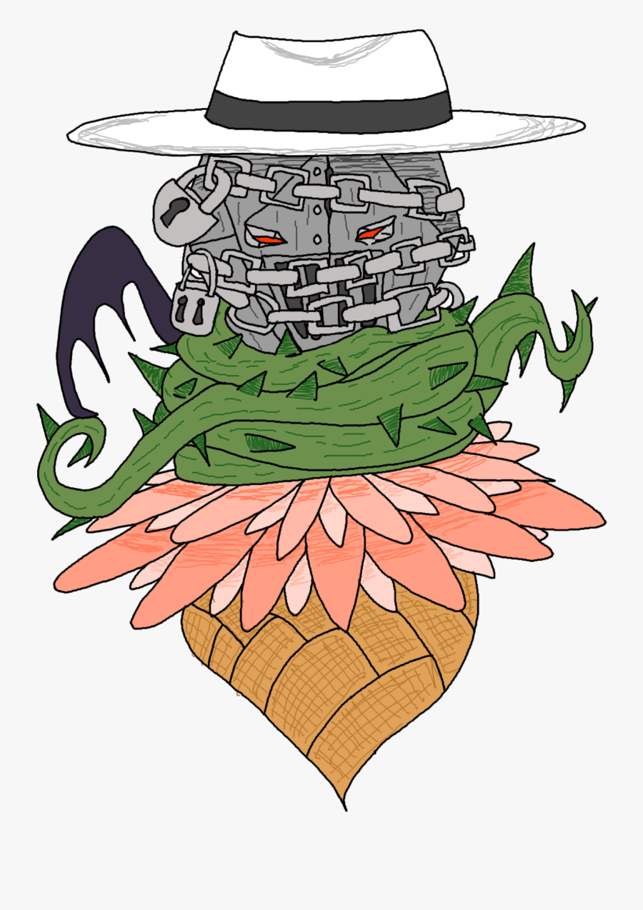 Demon Head Monster King Pin, Transparent Clipart