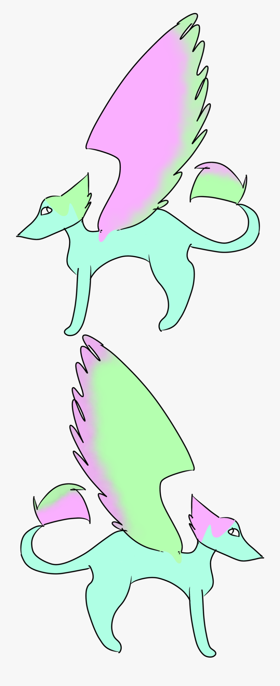 Omg I Want One Kittydog"s Pallet Adopt - Cartoon, Transparent Clipart