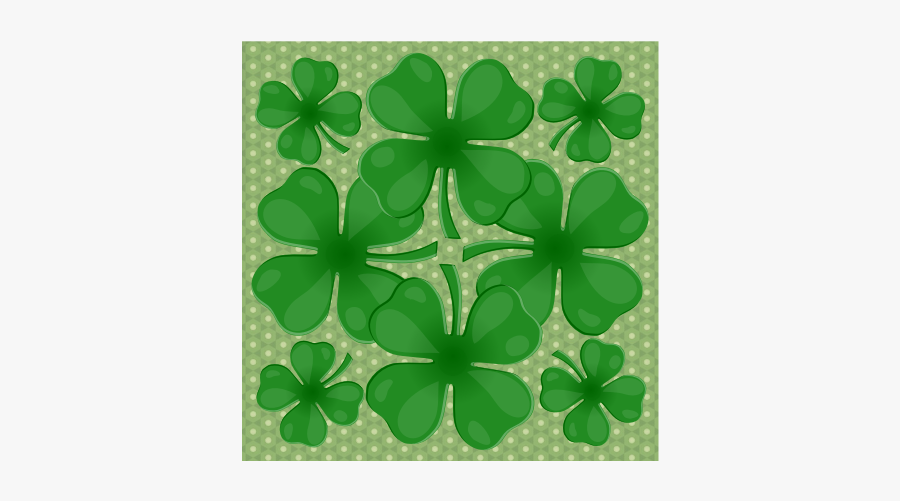 Clover Leaves Vector Clip Art - Four-leaf Clover, Transparent Clipart