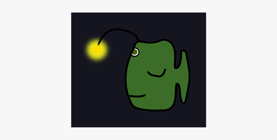 Deep Sea Fish, Transparent Clipart