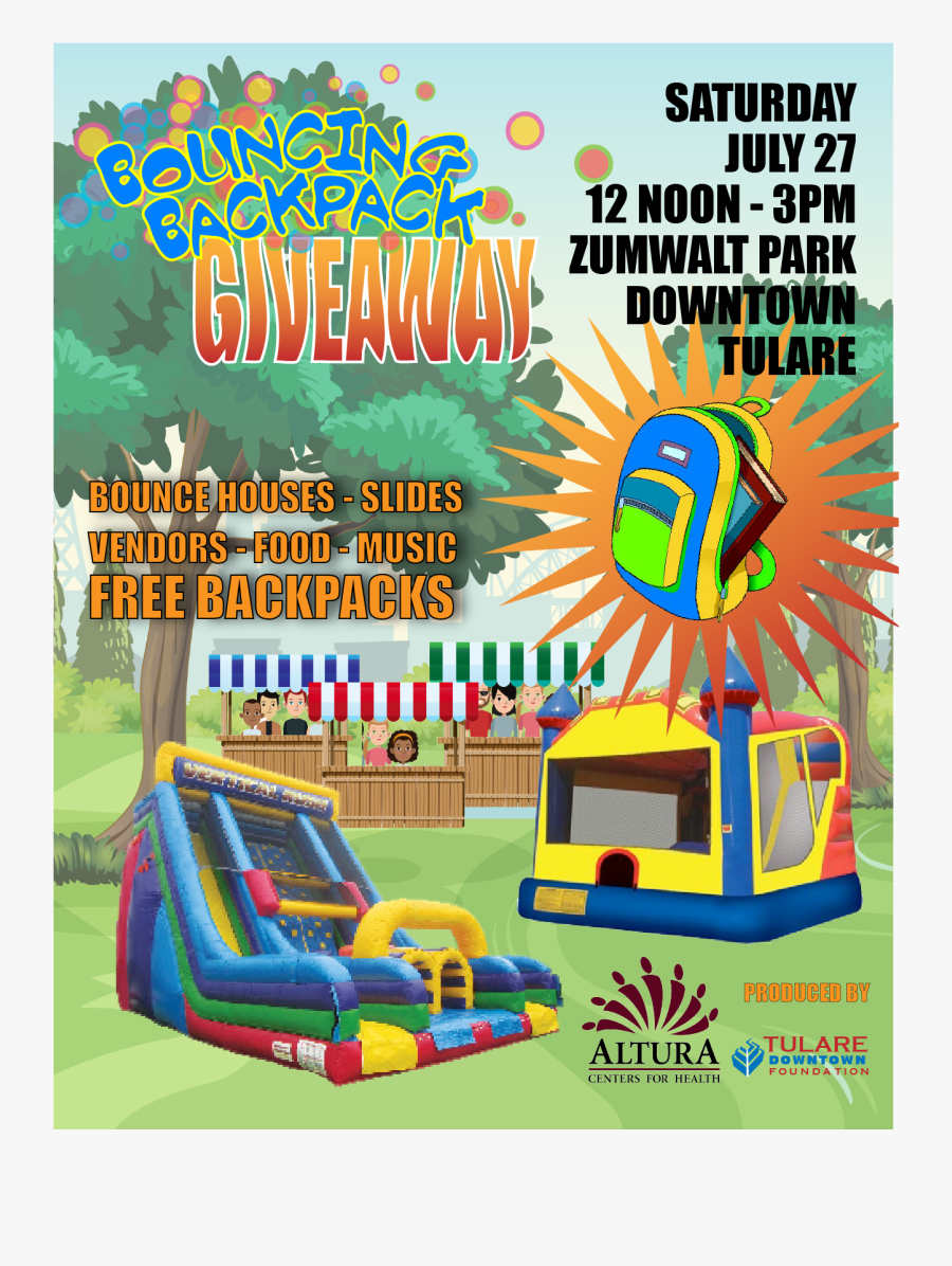 Bouncy Castle Slide, Transparent Clipart